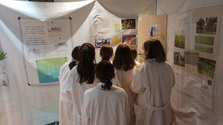 Jasangarritasuna eta klima larrialdia hobeto ezagutu dituzte Ekoetxean, jolasean