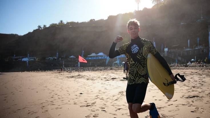 Junior mailan lehena izan da Unax Pascual bodyboardeko Europako zirkuituko lehen hitzorduan