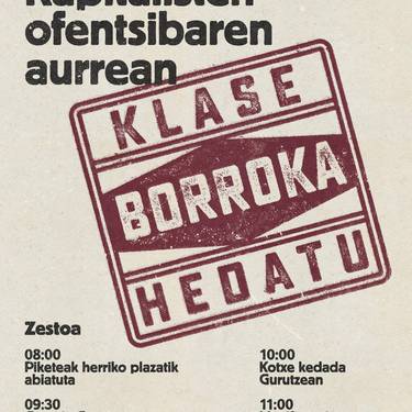 Greba orokorra Zestoan