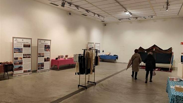 Saharako auzia gogorarazteko erakusketa zabalik da jada