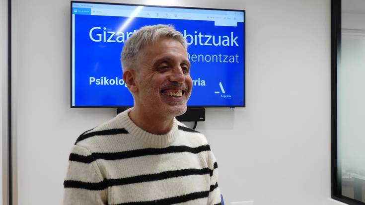 Luis Legorburu: "Bakardadeak areagotu egiten du ezinegona"