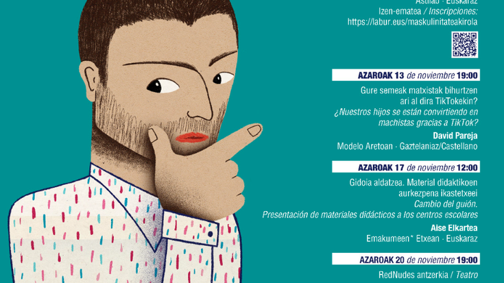 Hitzaldia: 'Gure semeak matxistak bihurtzen ari al dira Tiktokekin?', David Parejaren eskutik