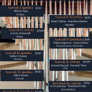 Kontzertua: Joxean Pascual eta Karmele Muro
