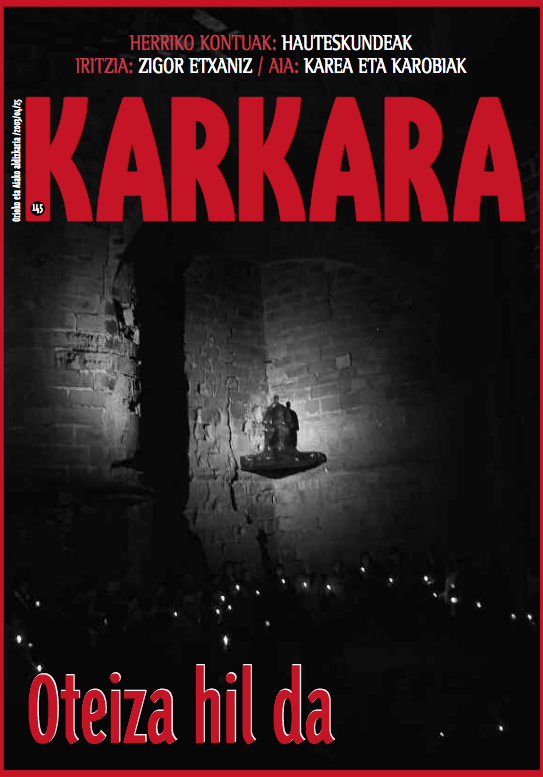 Arroka zuloetan sartzen zen mutil koxkor hura
