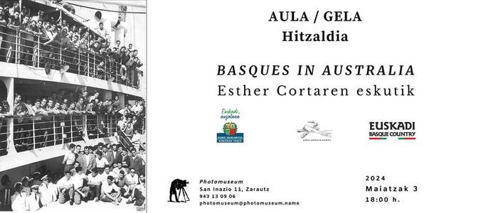 Hitzaldia: 'Basques in Australia'