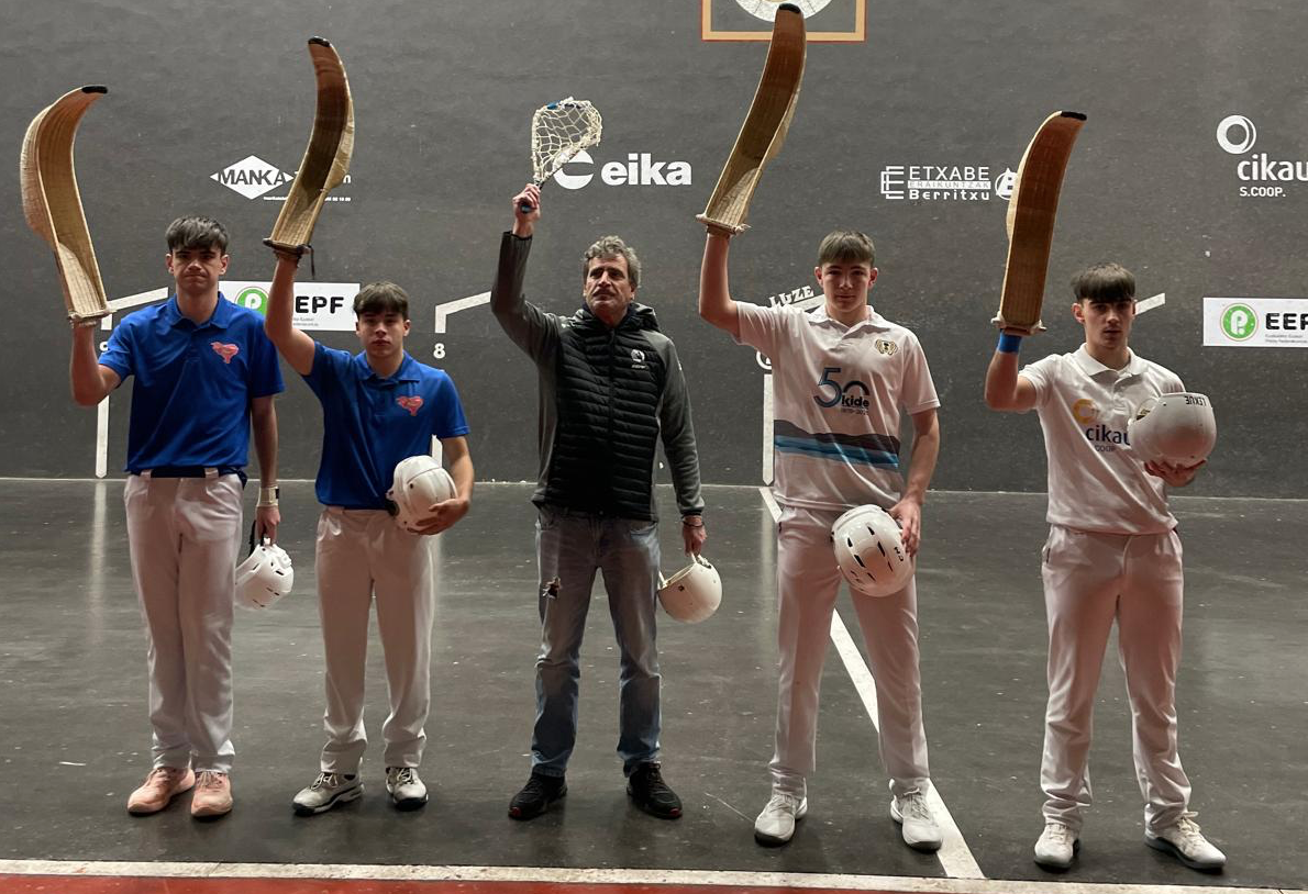 Finaletik kanpo geratu dira Zumaiako jubenilak Euskadiko zesta punta txapelketan