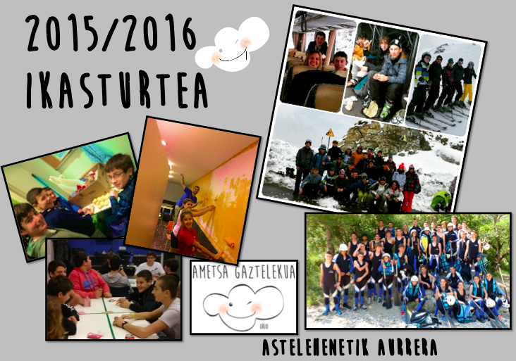 Astelehenetik aurrera ikasturte berria