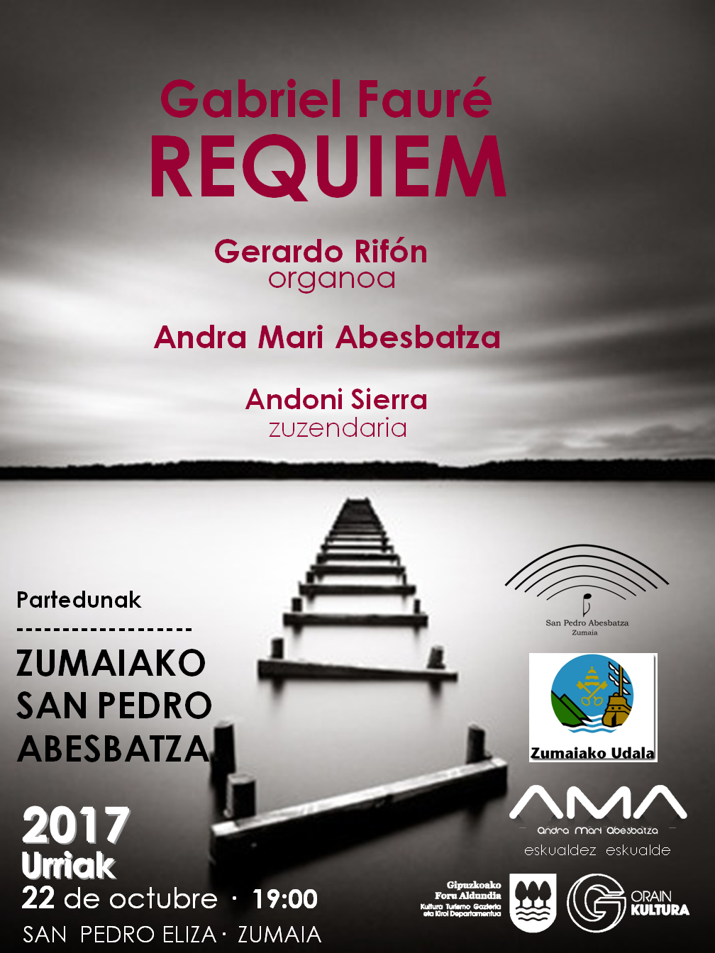 Faureren Requiem-a igandean parrokian