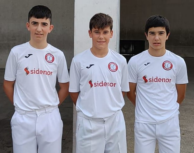 Joritz Azkoitia, Eñaut Aldazabal eta Imanol Bastida Udaberri Sariko txapeldun
