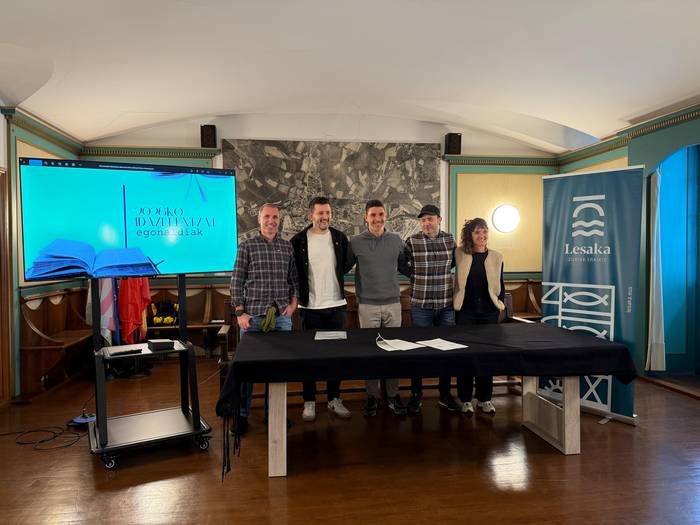 Lesakarekin batera egingo ditu Getariak idazleen egonaldiak