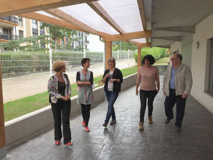 Azkoitiko Udalak Xabier Munibe Haurreskolan bi aterpe egin ditu
