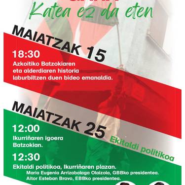 Batzokixen Berriketan berezia