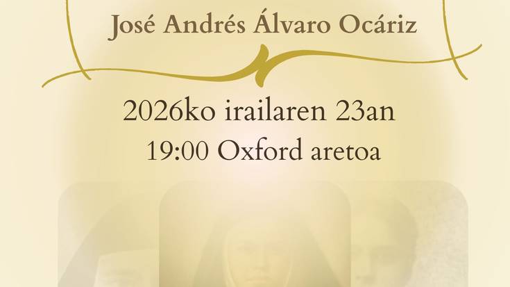 Hitzaldia: 'Sor Angeles Sorazu, Zumaiako idazle mistikoa'