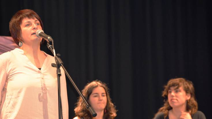 Gipuzkoako bertso txapelketa: Nahikari Gabilondo eta Haritz Casabel izan ziren Zumaian onenak