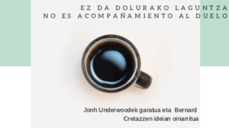 Online egingo da maiatzeko Death Cafe saioa