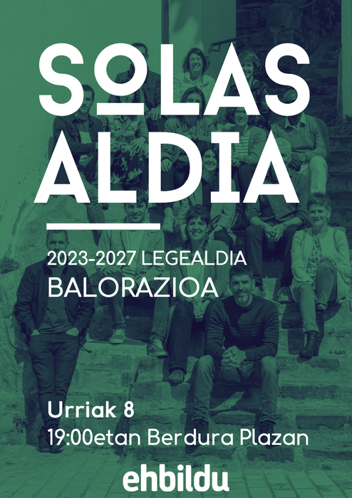 Solasaldia: Getariako EH Bilduren legealdiko balorazioa