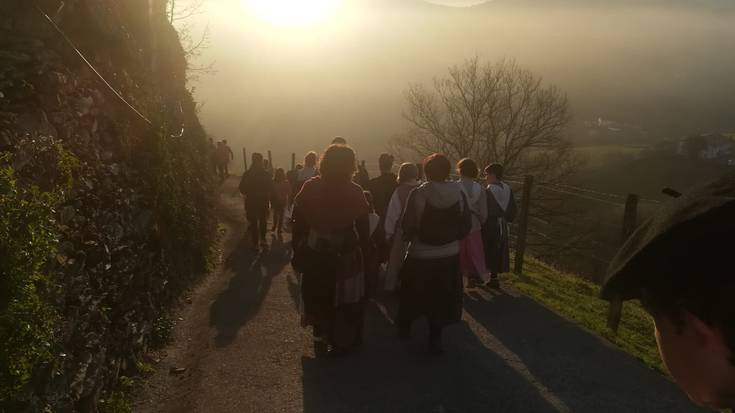 Olentzero eta Mari Domingi etorriko dira bihar Aiara
