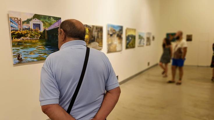 Kaleko pintura lehiaketako erakusketa zabaldu dute