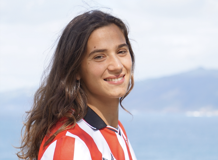 Ane Campos: "Gehienok futboletik bizi gara Athleticen eta Eibarren"