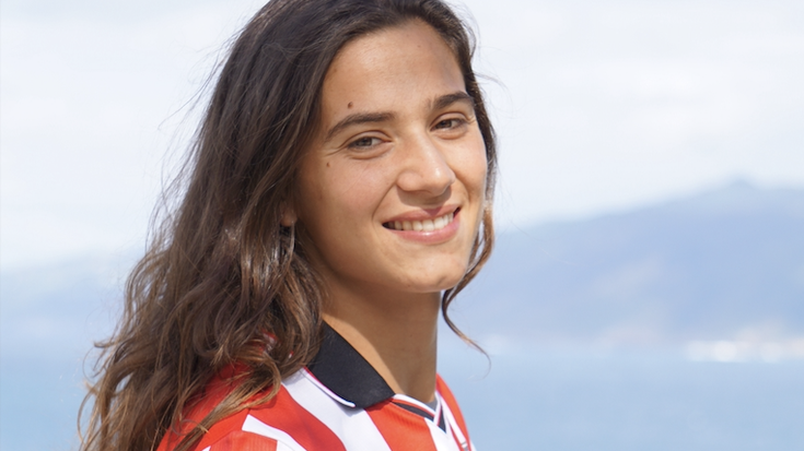 Ane Campos: "Gehienok futboletik bizi gara Athleticen eta Eibarren"