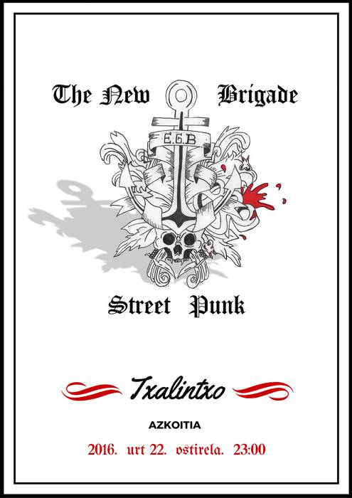 The New Brigade taldearen kontzertua