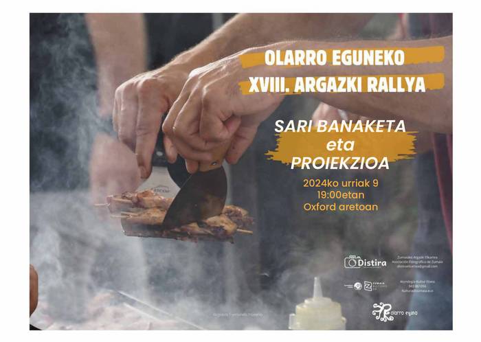 Olagarro Eguneko argazki rallya: proiekzioa eta sari banaketa