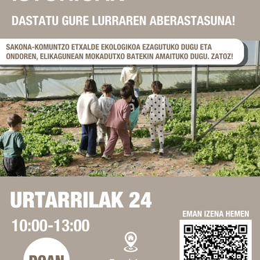 Sakona Komuntzo etxalde ekologikora bisita