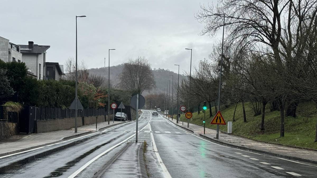 Pintaketa eta seinaletika lanak egingo dituzte N-634 errepideko ekialdeko sarreran