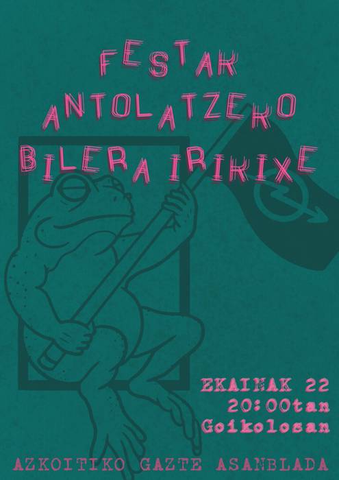 Festak antolatzeko bilera irekia