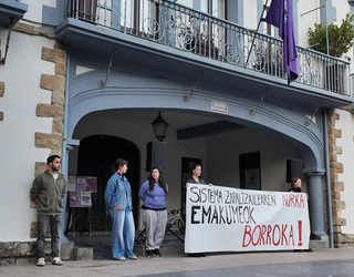 Lortutako eskubideak borrokaren bidez defendatu behar direla aldarrikatu dute Getarian