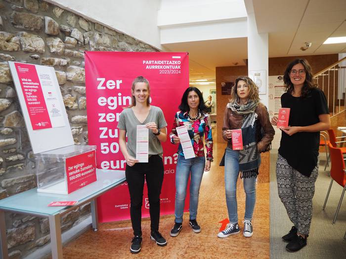 Hiru proposamen aukeratu ahal izango dira partaidetzazko aurrekontuen prozesuan