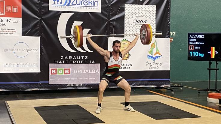 Indarrak neurtu dituzte halterofiliako kirolariek Aritzbatalden
