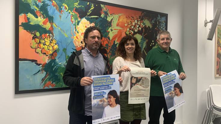 Palestinako errefuxiatuen egoeraz sentsibilizatzeko erakusketa eta hitzaldia antolatu dituzte