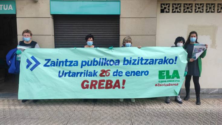 Zaintza sektorean greba deitu dute ELAk eta LABek biharko