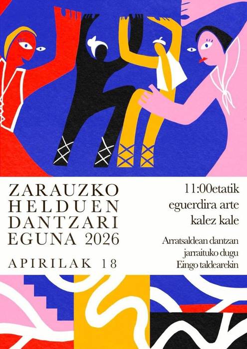 Dantza: Zarauzko Helduen Dantzari Eguna 2026