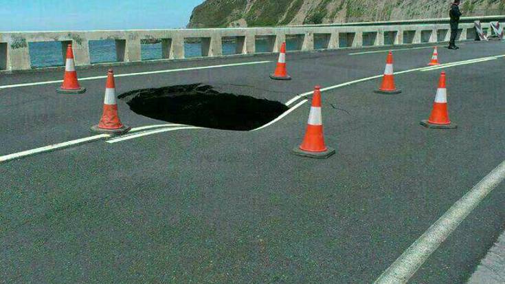 Kostako errepidea hilabetez egongo da itxita