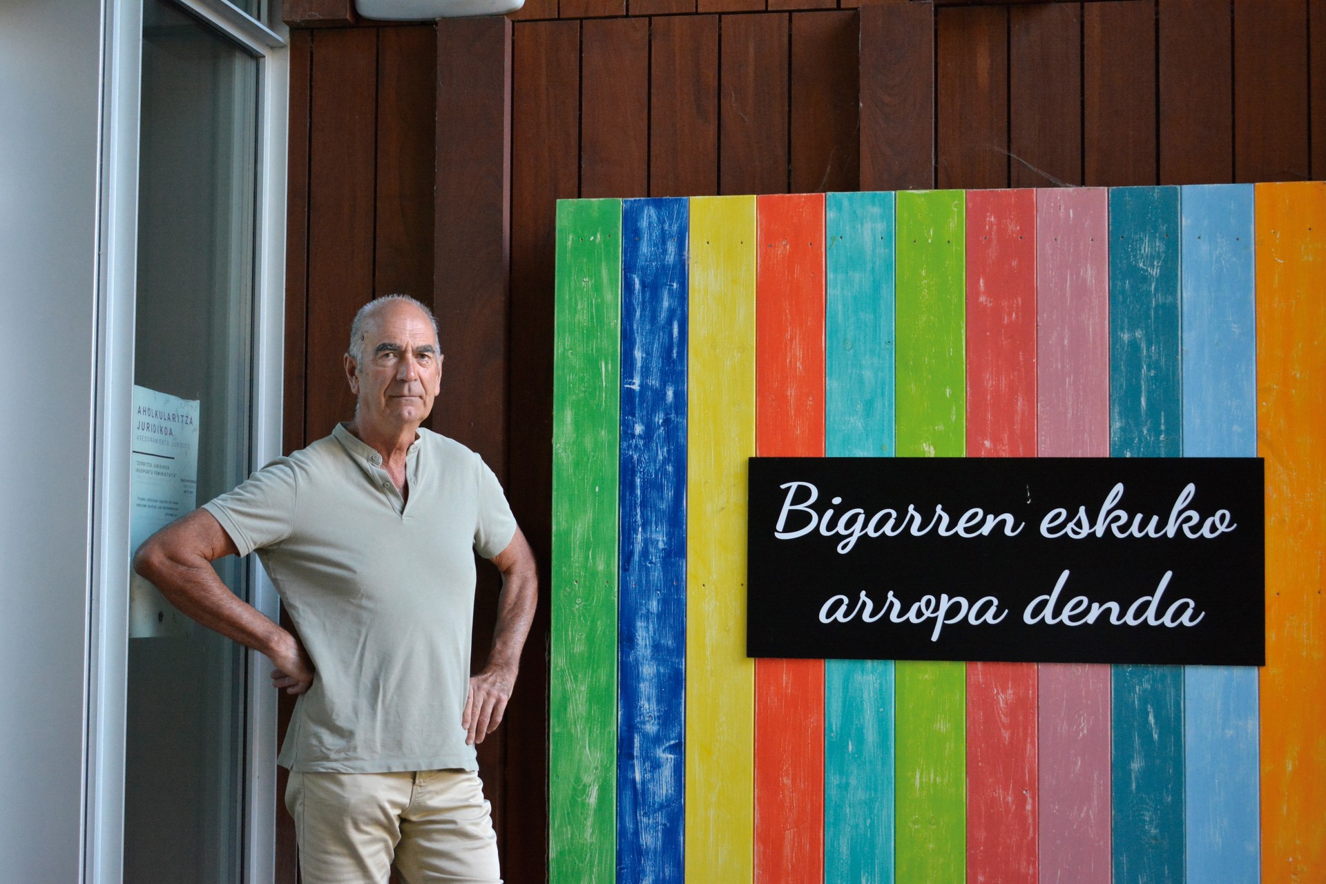 Imanol Agirre, boluntariotza aisialdia bailitzan