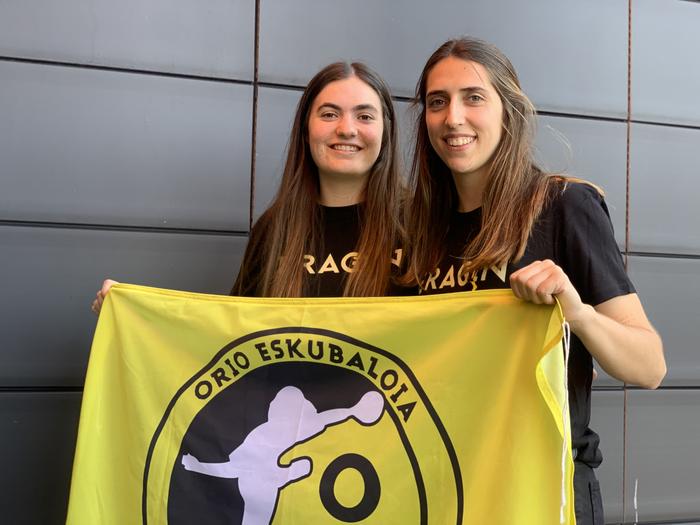 Maria Azkue eta June Urbitarte: "Euskal Ligara igotzea ametsa zen, ez denboraldiko helburu zuzena"