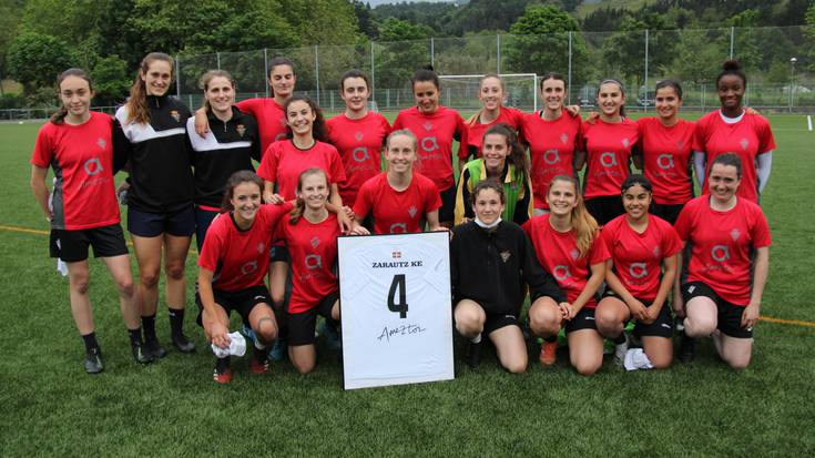 Igoera faseko itzuliko partidekin hasiko da Zarauzko emakumezkoen futbol taldea