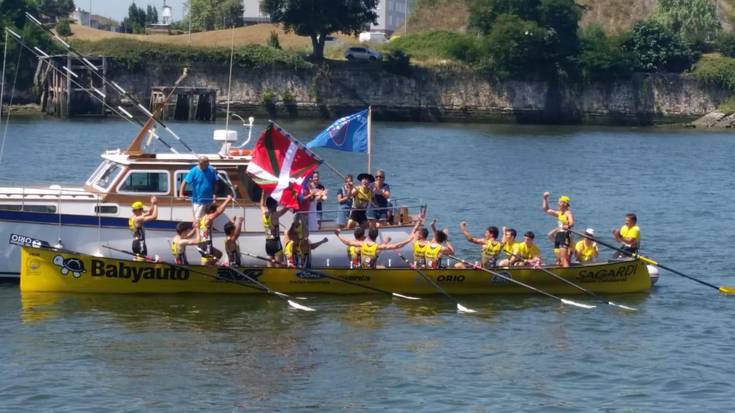 Erandioko Bandera irabazi du Orio B traineruak