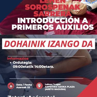 Ikastaroa: lehen sorospenak