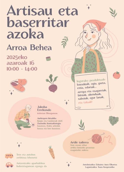 Artisauen eta baserritarren azoka Arroabean