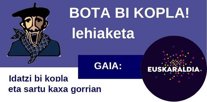 Bota bi kopla lehiaketako bilduma osatu du bertso eskolak