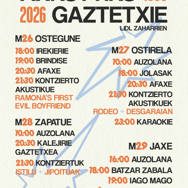 Azkoitiko Gaztetxearen lehen egunak