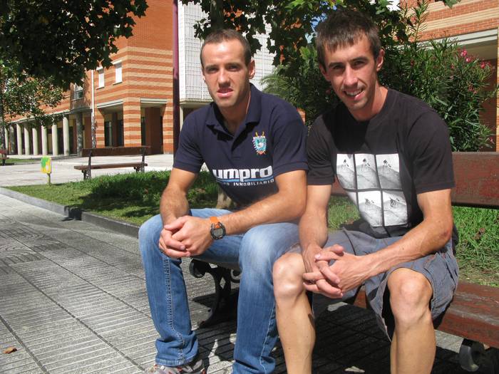 Oriorekin egingo dute arraun Gorka Aranberrik eta Bersaitz Azkuek