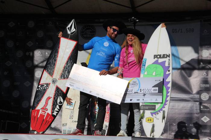 Carol Henriquek eta Gony Zubizarretak irabazi dute Pro Zarautz 2017