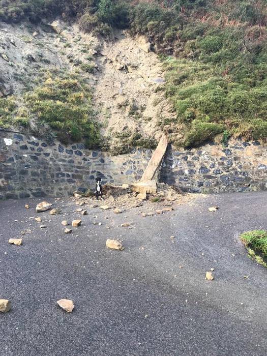 Luizia izan da Getariako San Anton mendirako bidean