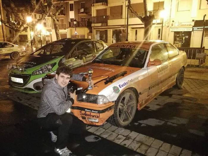 Gurutz Agirretxe eta Egoitz Aiertza hirugarren sailkatu dira Goierriko Rallysprintean