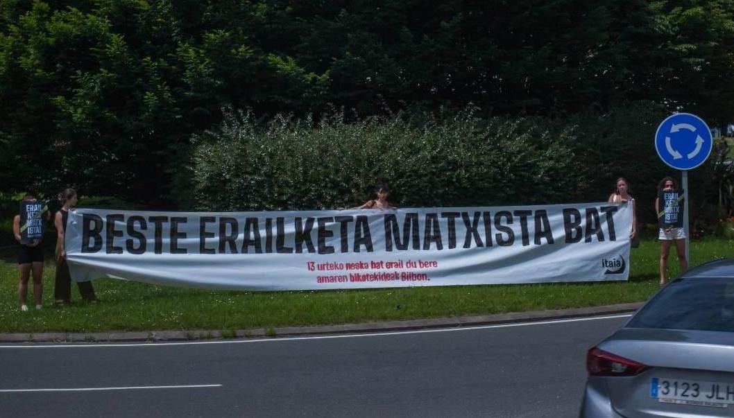 Bilboko hilketa matxista salatu dute Itaiak eta udalak