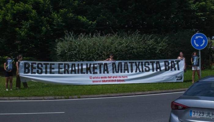 Bilboko hilketa matxista salatu dute Itaiak eta udalak